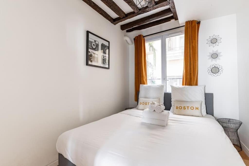 Grands Boulevards 22 : Appartement Cosy 1Br-4P Parijs Buitenkant foto